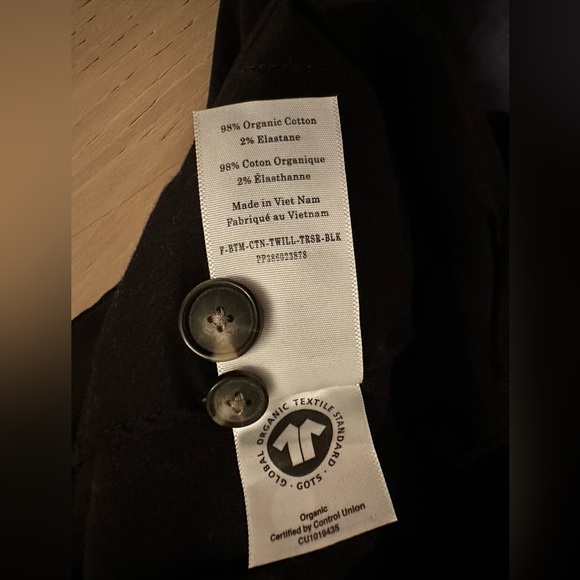 Everlane Wide Leg Crop Trousers | Size 6 - Picture 5 of 12